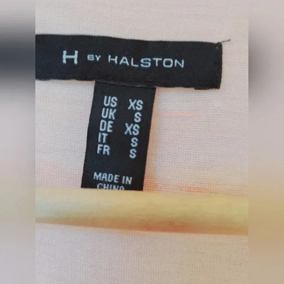 💚5/$25 H by Halston Pink Flowy Long Top Mini Slip Dress Layered Tank Size Small - Picture 8 of 8